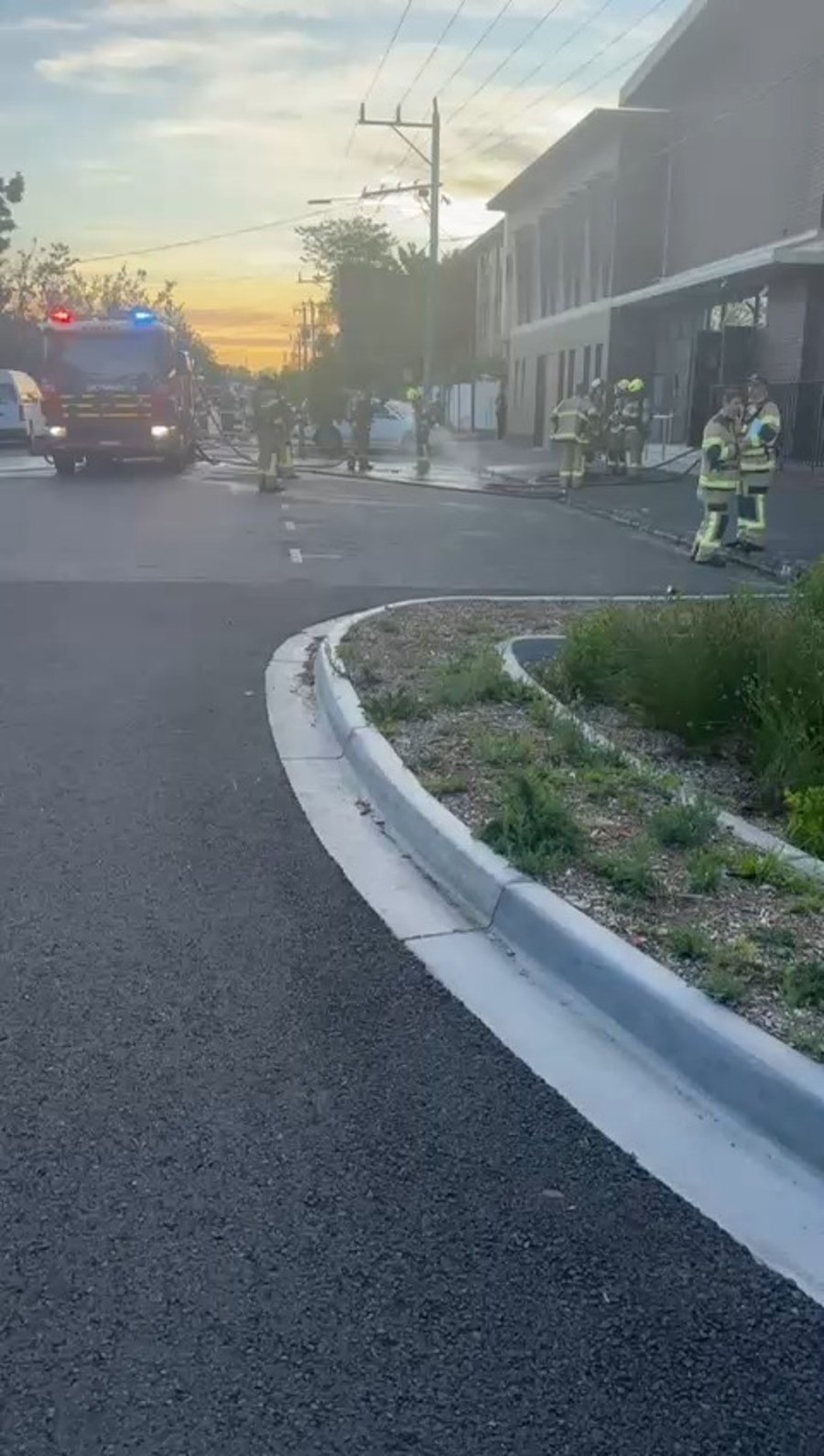 זירת האירוע במלבורן שבאוסטרליה