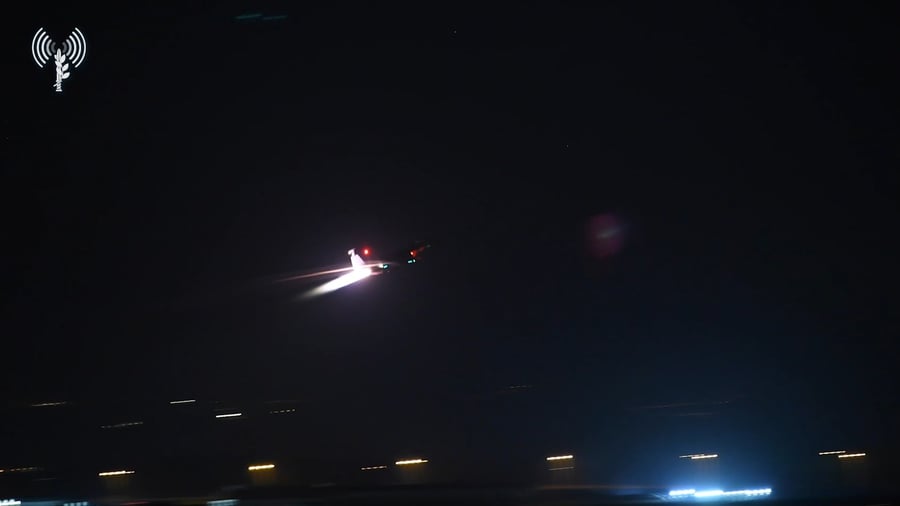 צפו: מטוסי חיל האוויר ממריאים לגלי התקיפות במסגרת מבצע חץ הבשן