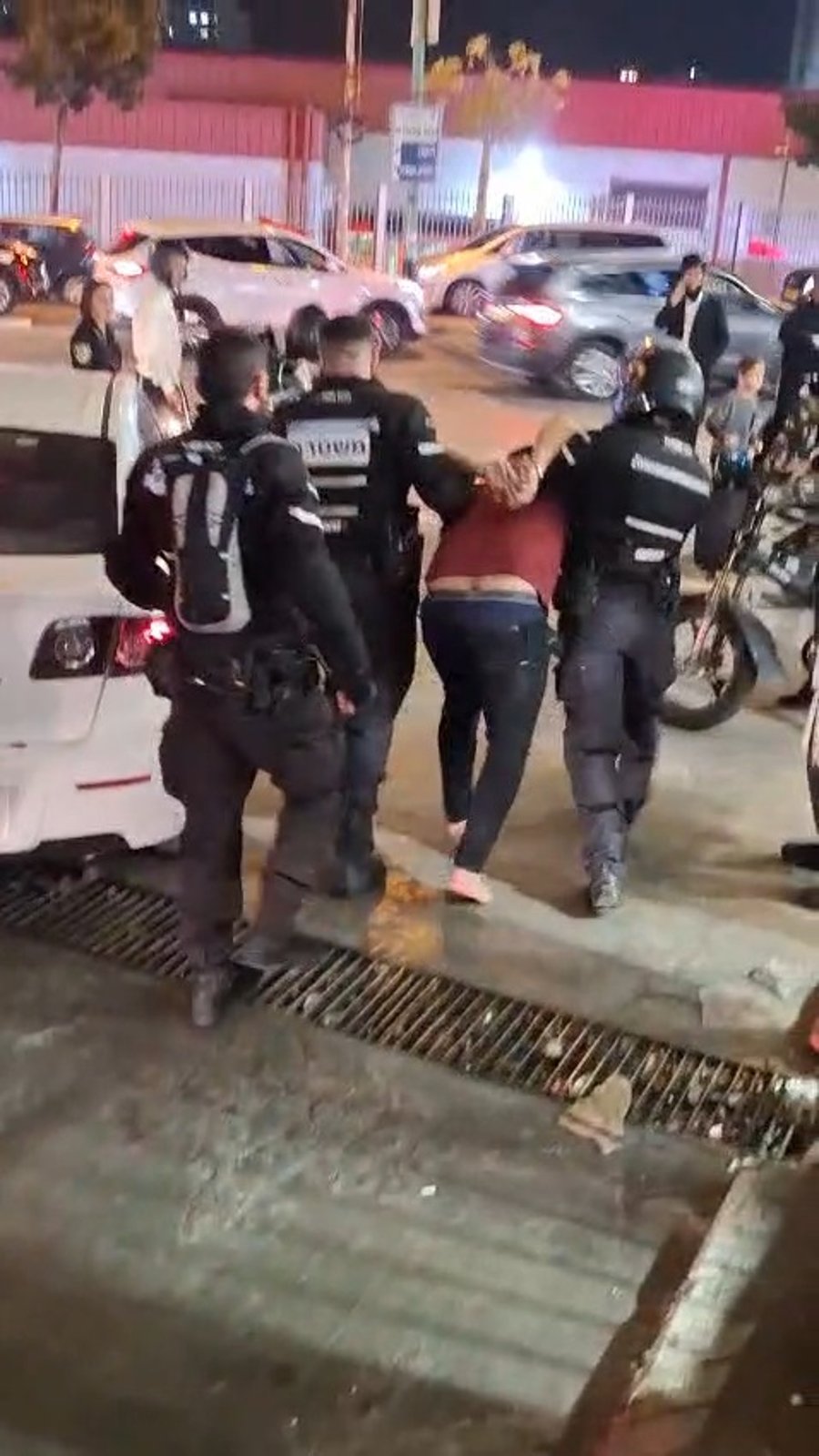 תיעוד דרמטי: החשוד בדריסה נעצר על ידי המשטרה לא הרחק מהזירה