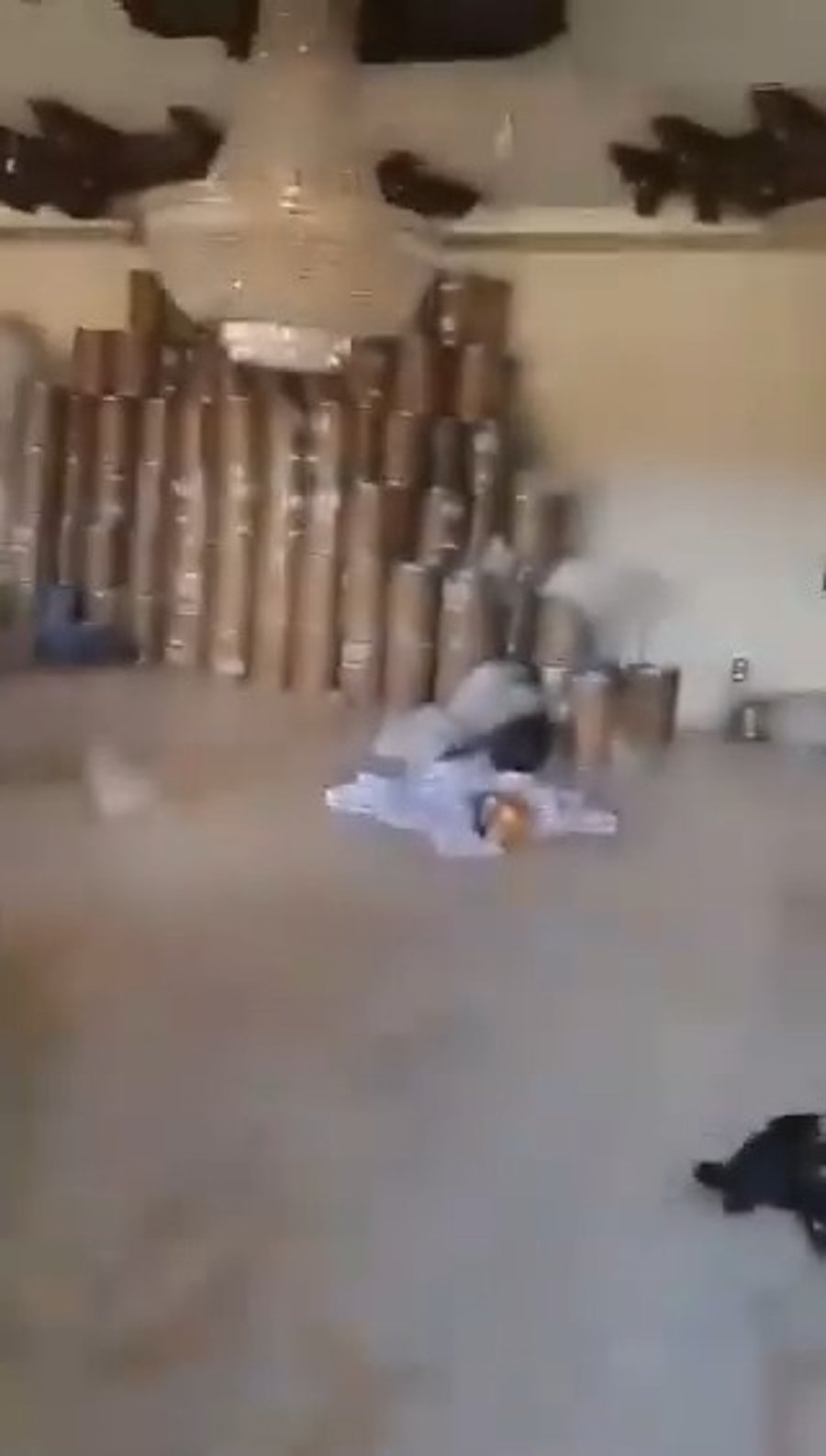 מפעל לייצור קפטגון שנתפס על ידי המורדים