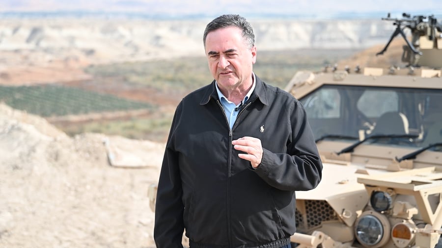שר הביטחון כ"ץ בחזית המזרחית | צפו