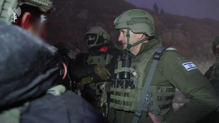 הרמטכ"ל בסיור בצפון