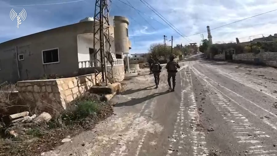 תיעוד מפעילות כוחות אוגדה 91 בדרום לבנון