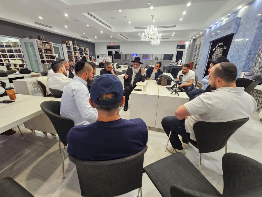 הרה"צ רבי ישראל אברג'ל בביקור בארה"ב