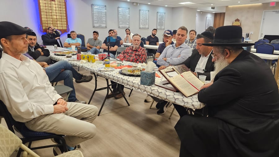 הרה"צ רבי ישראל אברג'ל בביקור בארה"ב