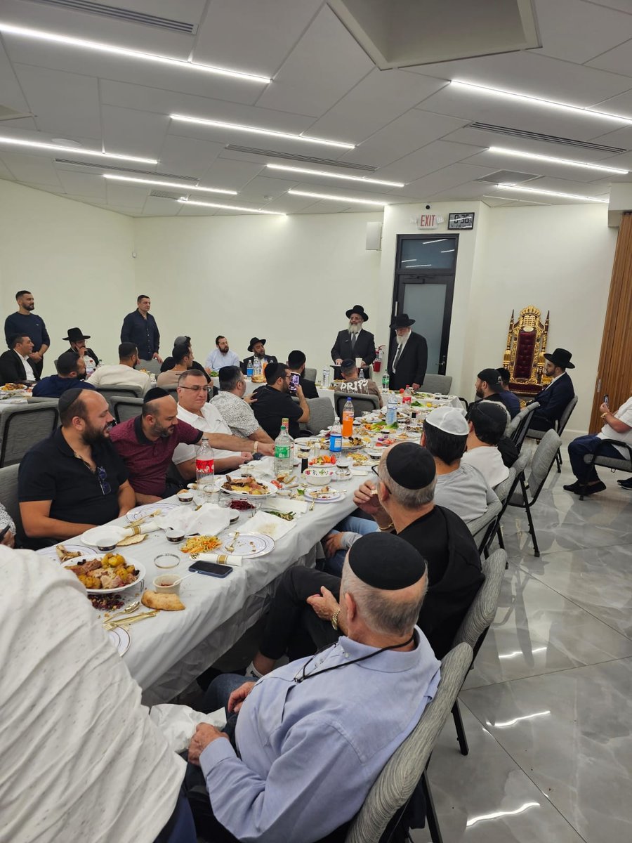 הרה"צ רבי ישראל אברג'ל בביקור בארה"ב