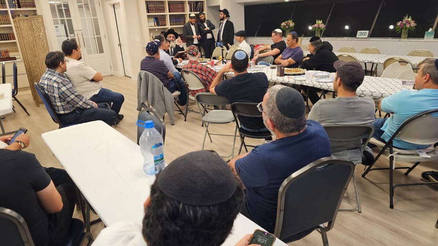 הרה"צ רבי ישראל אברג'ל בביקור בארה"ב