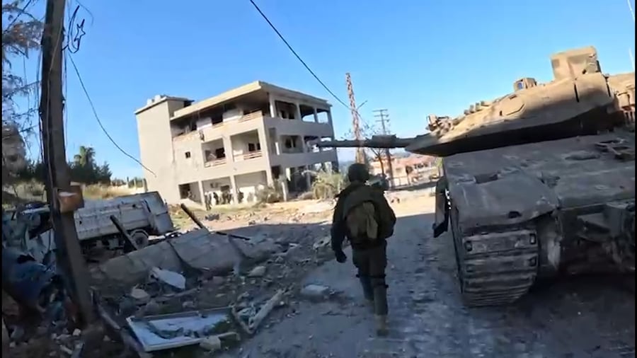 פעילות כוחות חטיבה 226 במערב לבנון