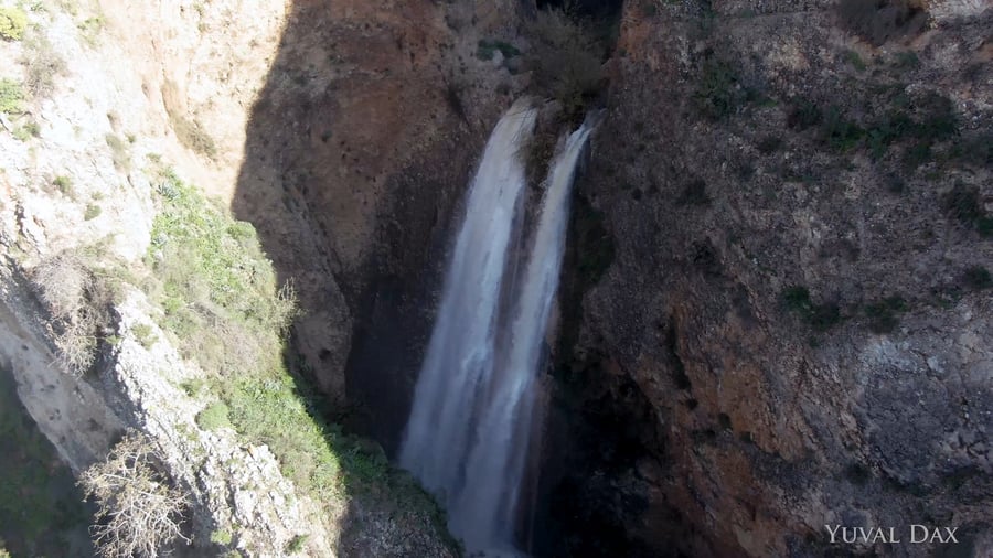 שמורת נחל עיון בצילום רחפן
