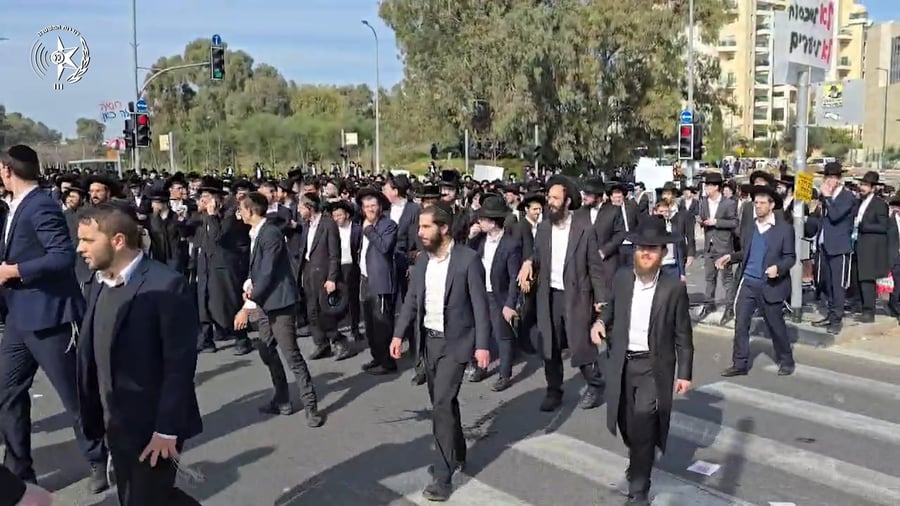 המחאה היום בתל השומר