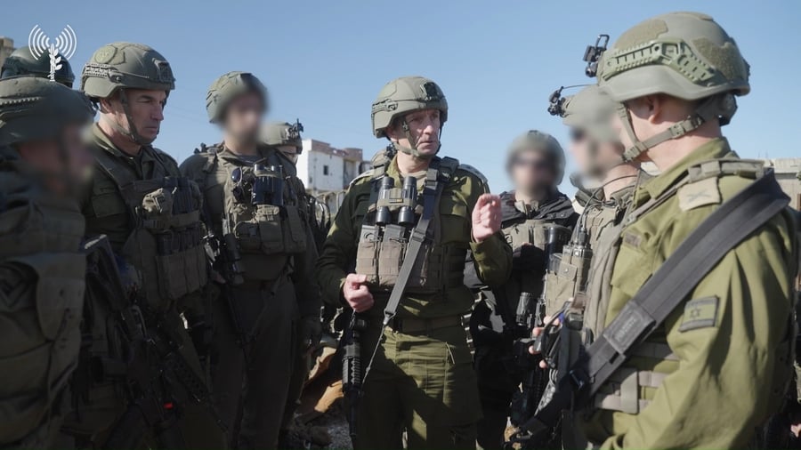 הרמטכ"ל בגבול סוריה