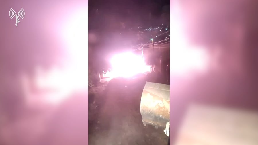 תיעוד מהשמדת מטענים על ידי לוחמי צמ"ה איו"ש