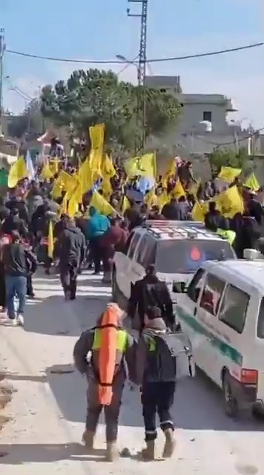 תושבי לבנון שבים הביתה