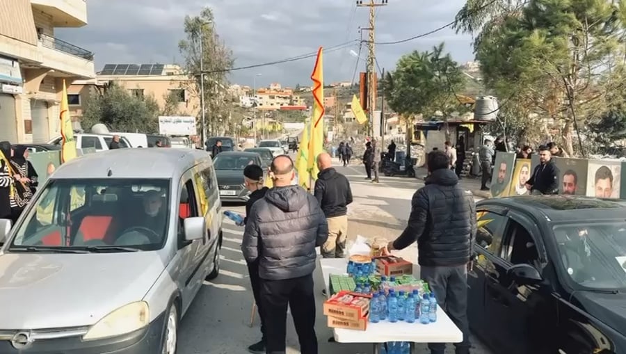 חיזבאללה נוכח בנקודות הכניסה לכפרים בדרום לבנון