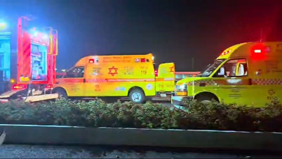 זירת התאונה