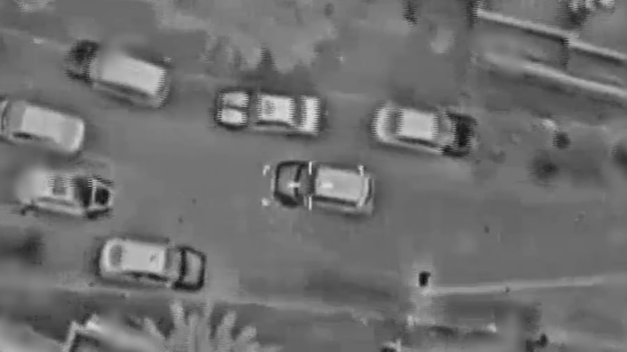 תיעוד מתקיפת הרכב ובו חוליית המחבלים בקבאטיה