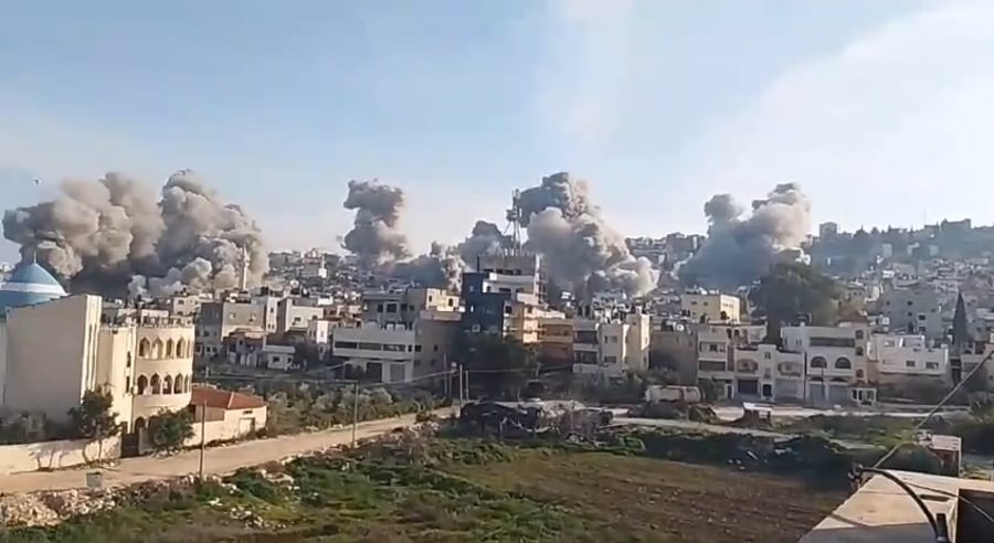 הפיצוץ בג'נין היום