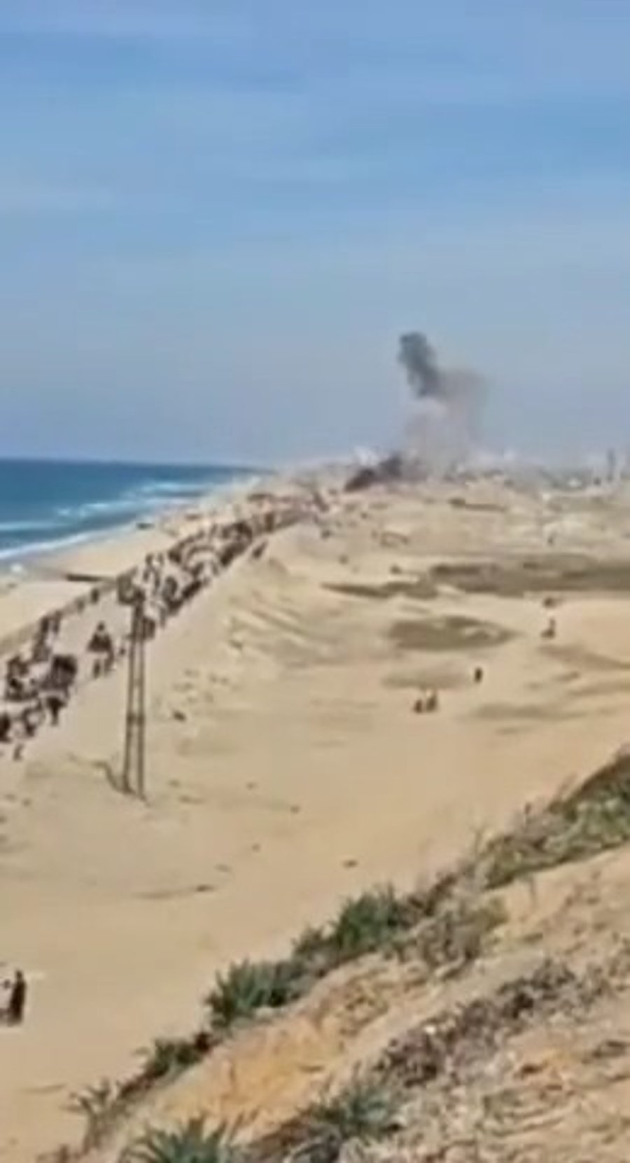 זירת הפגיעה