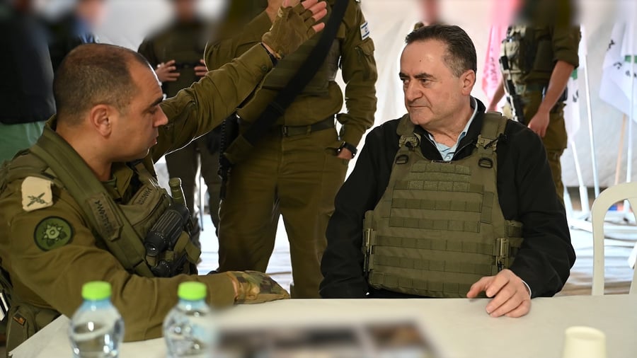 שר הביטחון כ"ץ 