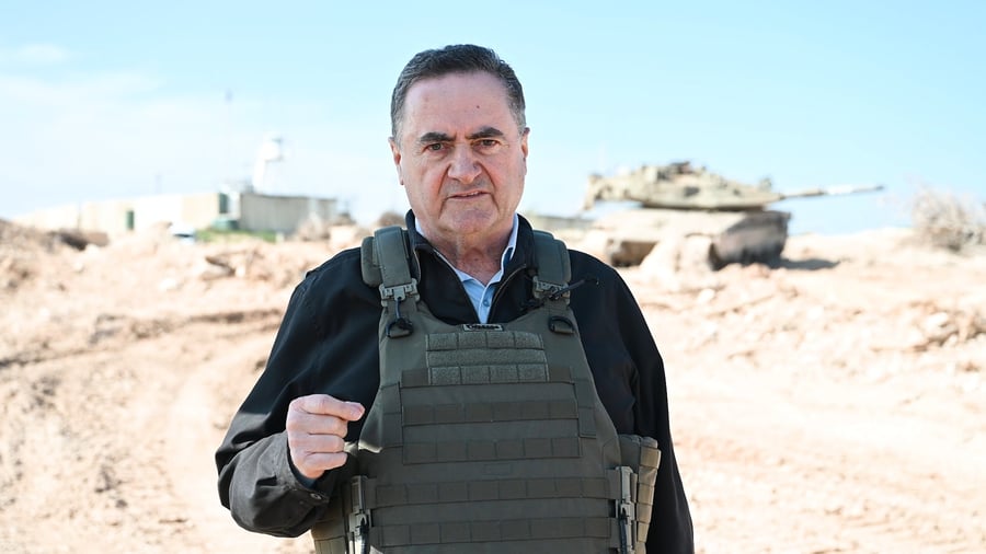 שר הביטחן כ"ץ