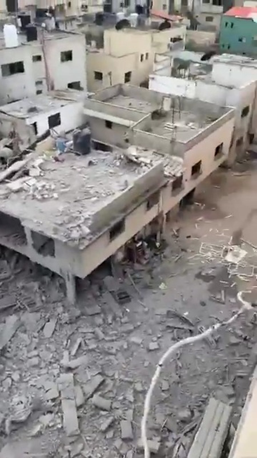 מחנה ג'נין אחרי פעילות צה"ל