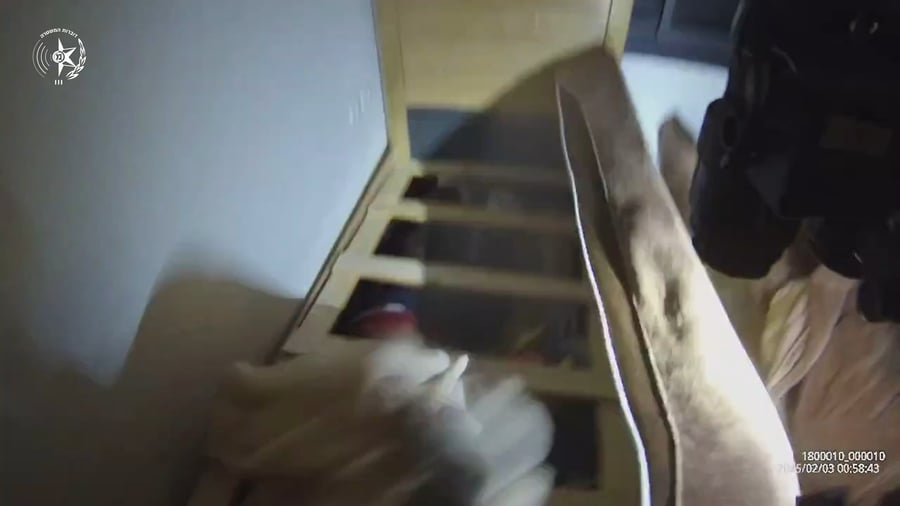 תיעוד המעצר הדרמטי