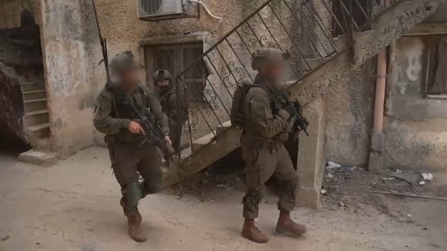 תיעוד מפעילות כוחות צה"ל במבצע בטולכרם