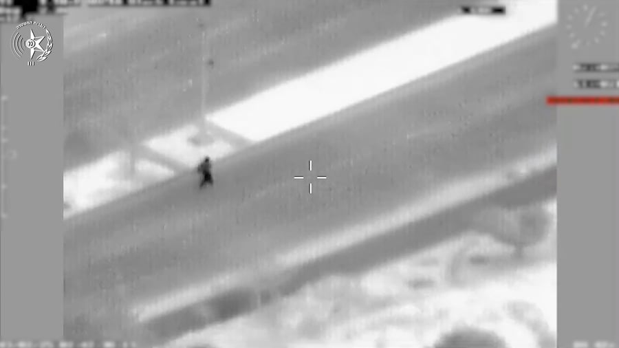 תיעוד המרדף והמעצר המשטרתי