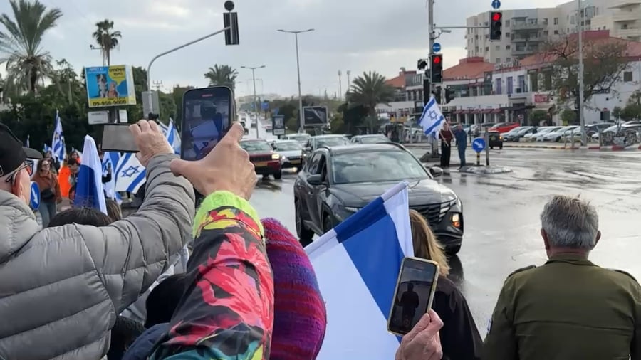 תיעוד מקבלת הפנים לנעמה לוי ברעננה