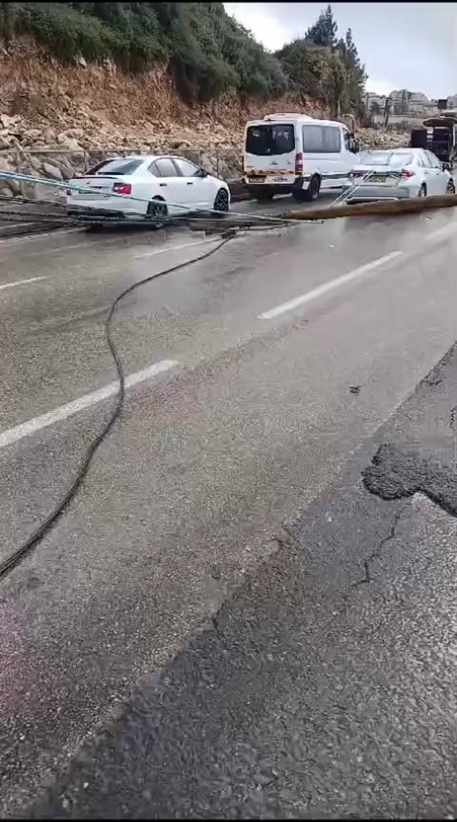 כביש בגין לפני זמן קצר