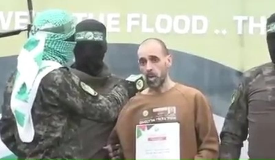 אלי שרעבי על בימת חמאס