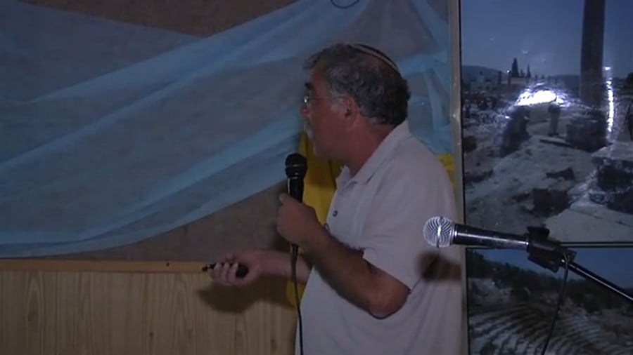 הרצאתו של חוקר ארץ ישראל ז'אבו ארליך הי"ד בכנס שומרון השלישי, אודות מקום קבורת השבטים בשכם