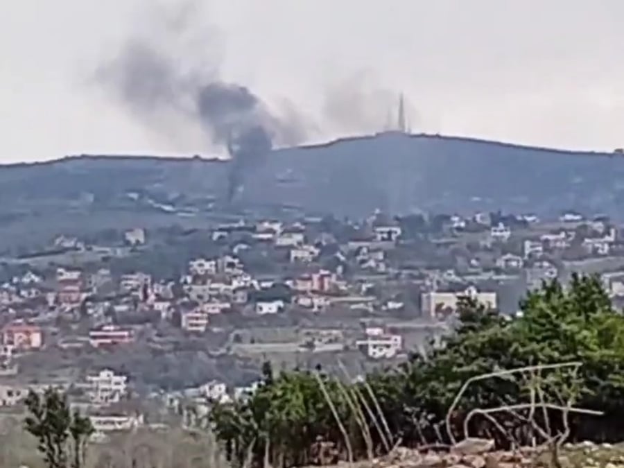 צה"ל פועל בכפרים הלבנונים