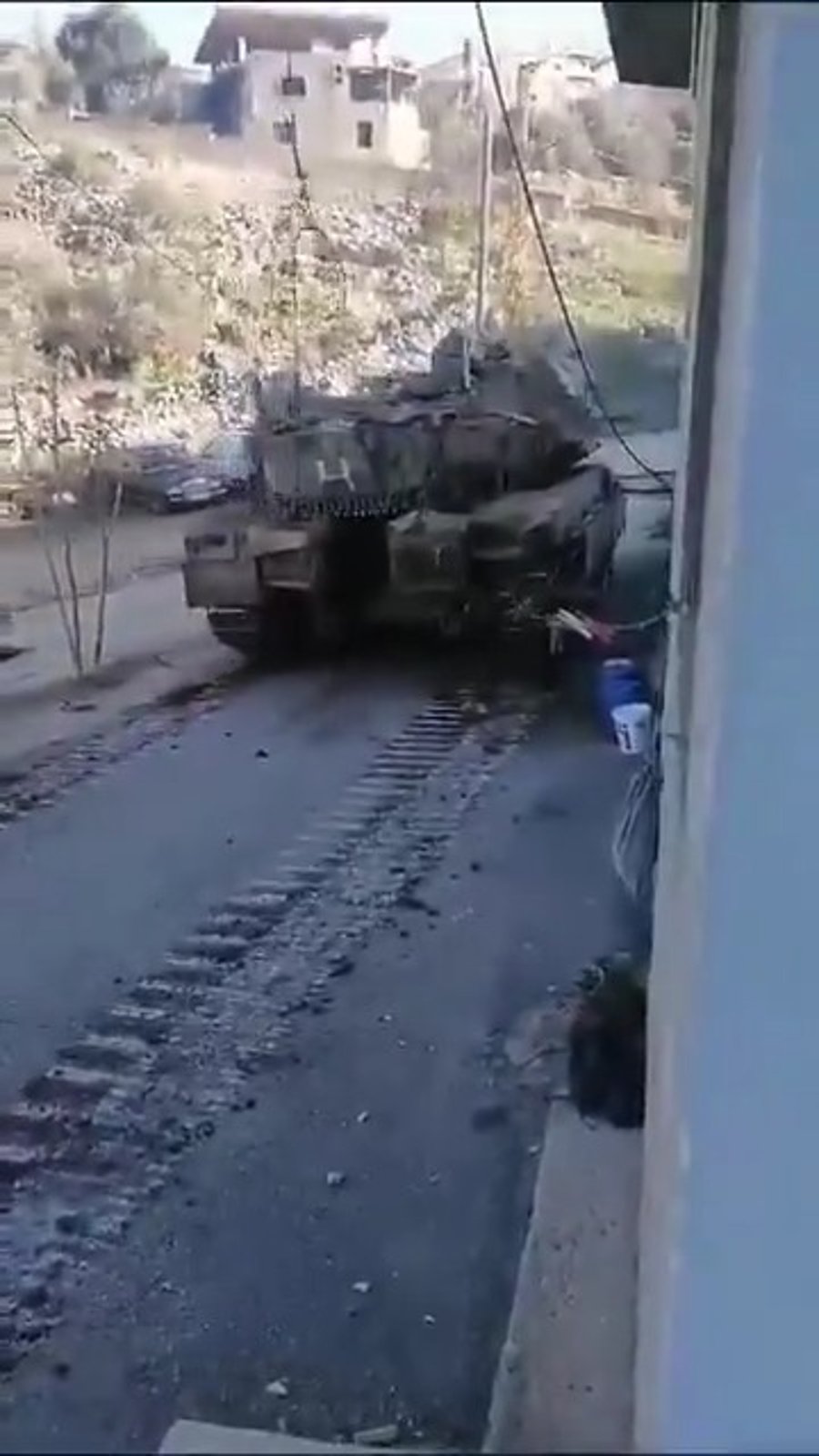 טנקים של צה"ל בכפרים בדרום לבנון היום