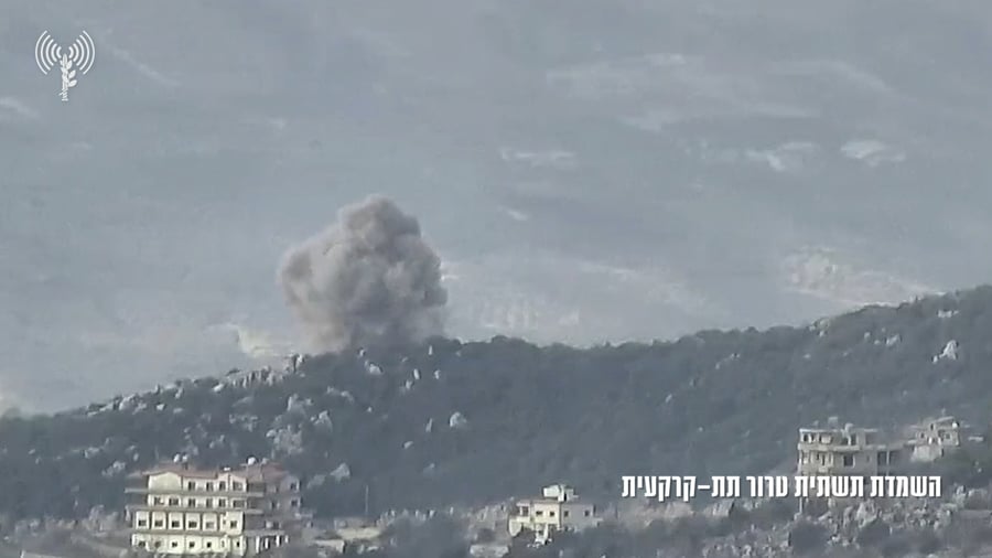 השמדת תשתיות טרור בלבנון