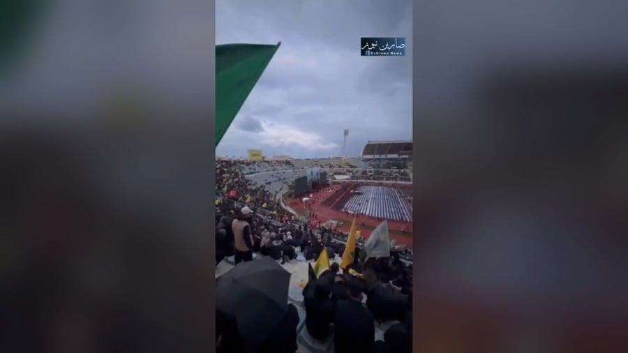 הנהירה הלבנונית להלויית נסראללה