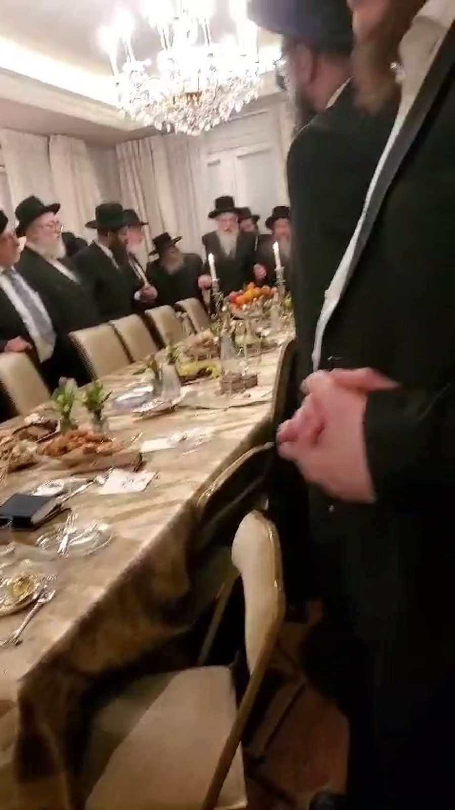 האדמו"ר מסקולען לייקווד בביקור בטורנטו