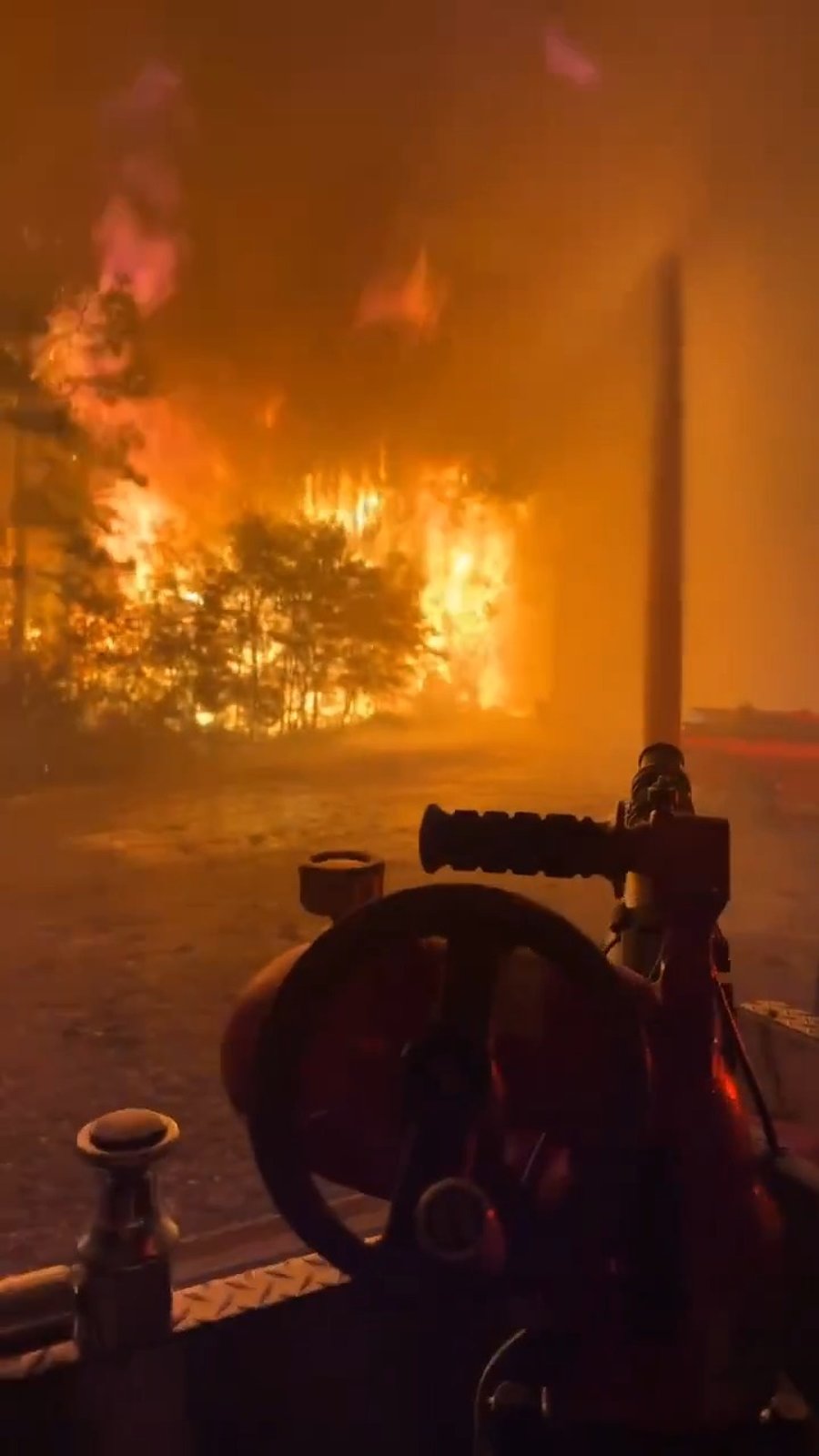 השריפות בדרום קרוליינה 