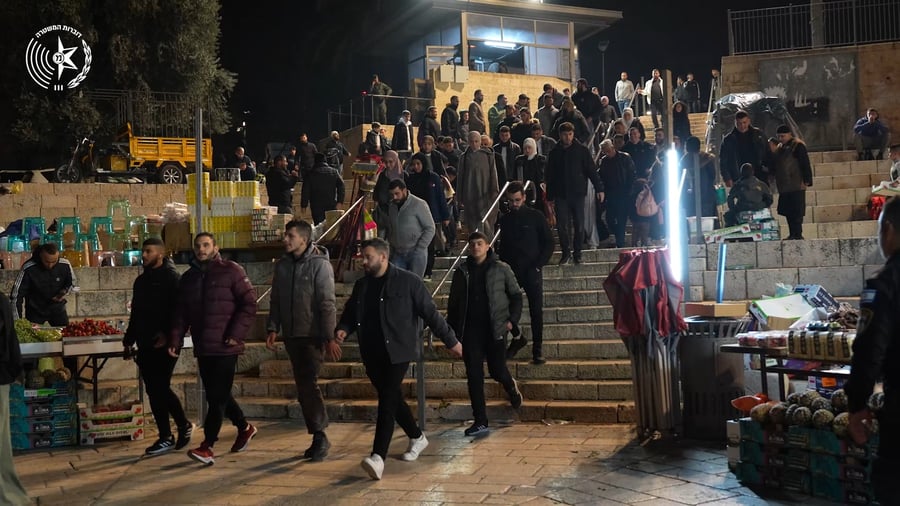 היערכות כוחות הביטחון לרמאדן בירושלים
