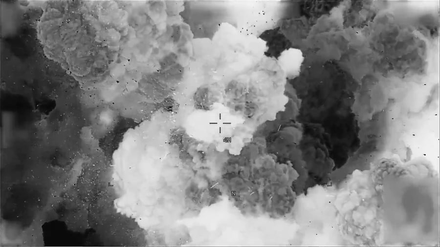 אחת התקיפות בתימן