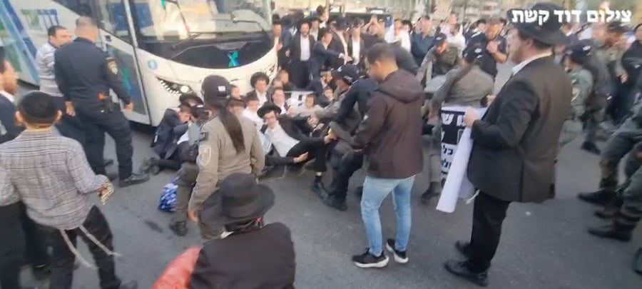 ההפגנה בבני ברק