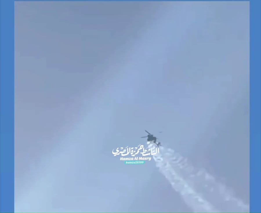 ירי ממסוק של חיל האוויר בכיוון שכונת א-תופאח ממזרח לעיר עזה