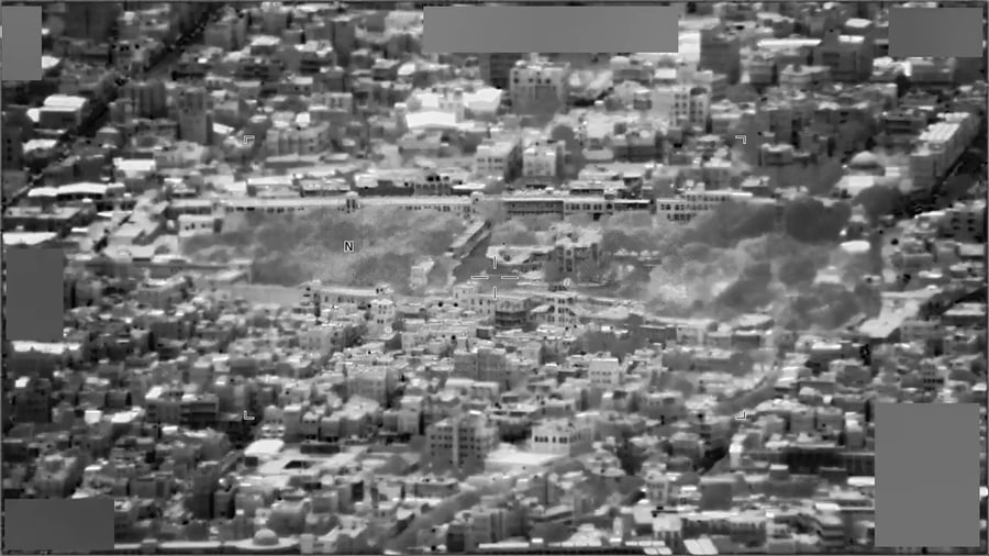 אחת התקיפות בתימן