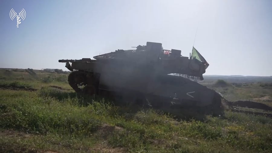 פעילות כוחות אוגדה 252 בצפון רצועת עזה