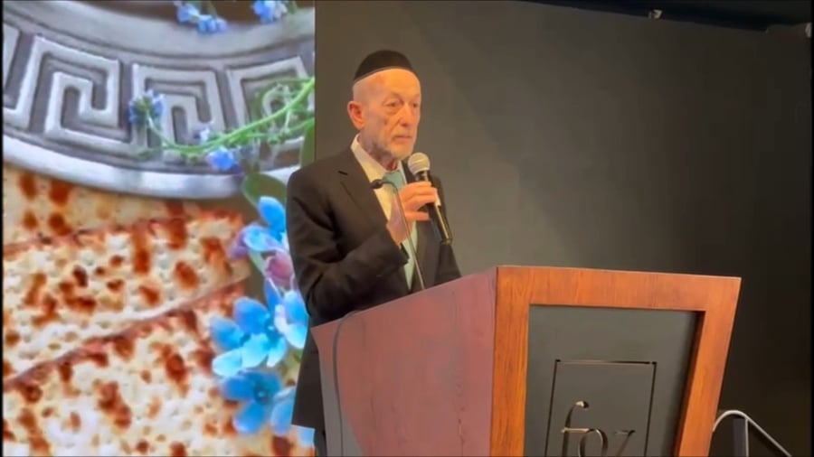 דבריו של הניצול וסגן השר