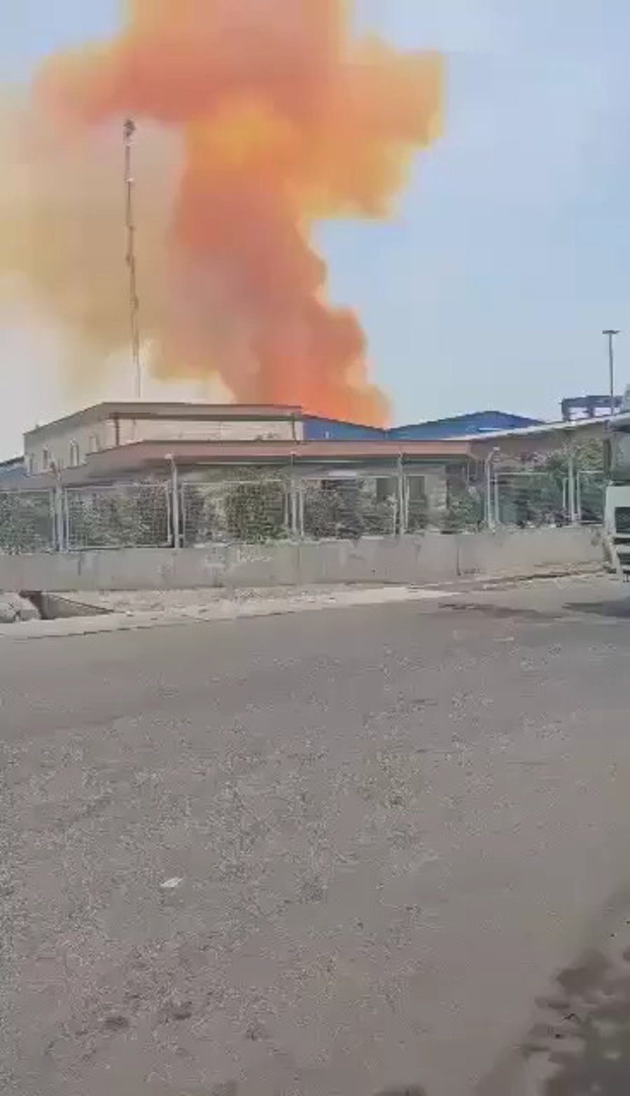 תיעוד זירת הפיצוץ