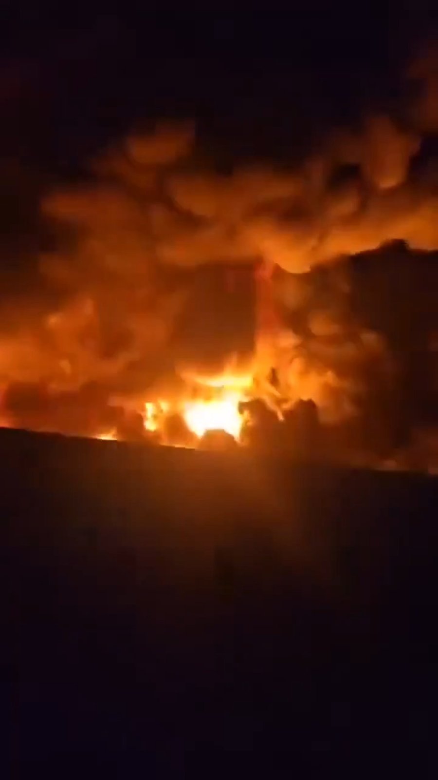 האש הגדולה בנמל חודיידה