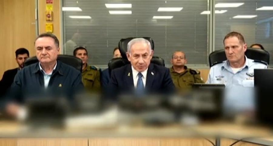 נתניהו כץ, ומפקד חיל האוויר בבור בקריה 