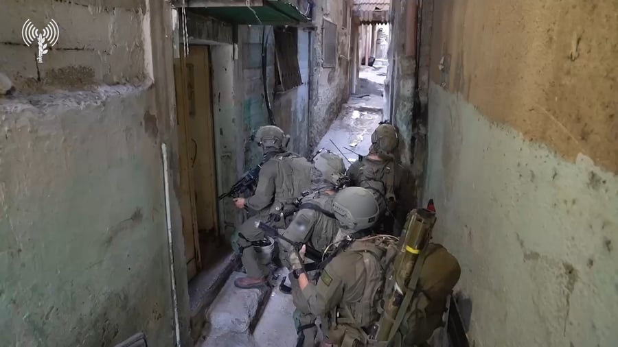 פעילות הלוחמים בשומרון