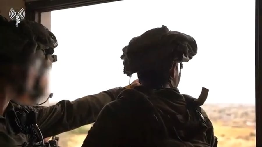 לוחמי גולני בפעולה ברצועה